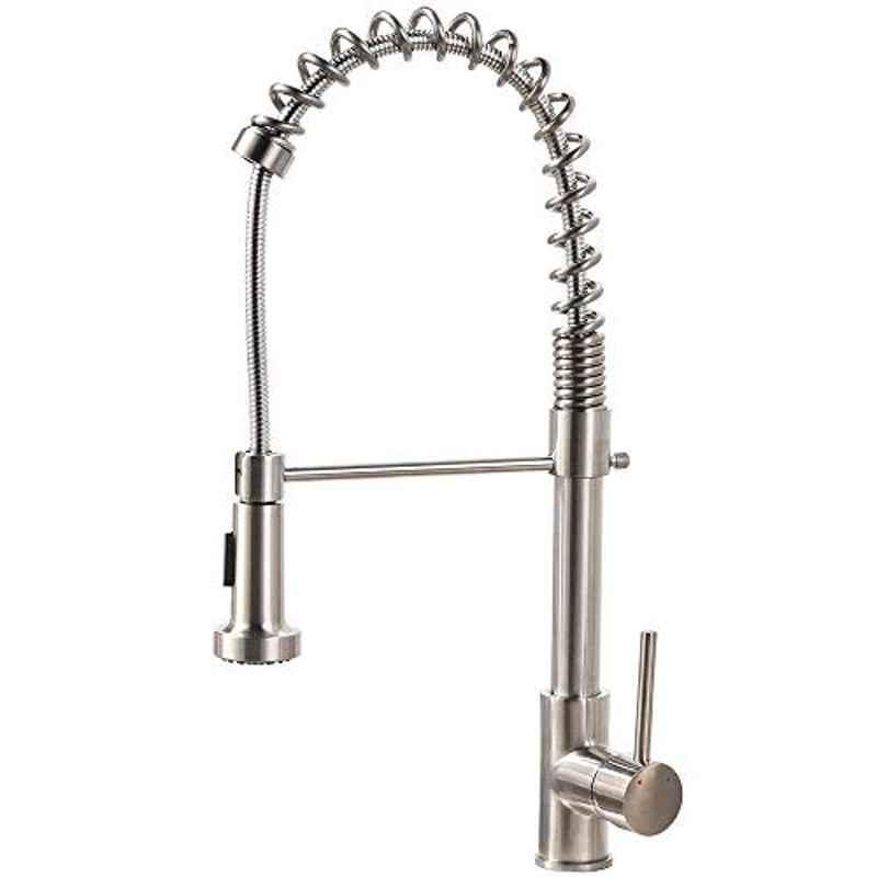 Bassino Stainless Steel 304 Pull Down Kitchen Sink Faucet Tap, BTT_2001