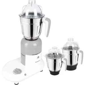 Westinghouse Alex Plus 650W ABS White & Grey Mixer Grinder with 3 Jar, WMG653-JG