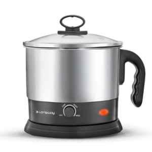 Longway Handy 600W 1.5L Stainless Steel Black Multi Cooker Electric Kettle