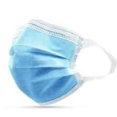 Wellstar 3 Layer Cloth Water Resistant Disposable Protection Breathable Dust Proof Mask, Mask-Surgical-091 (Pack of 250)