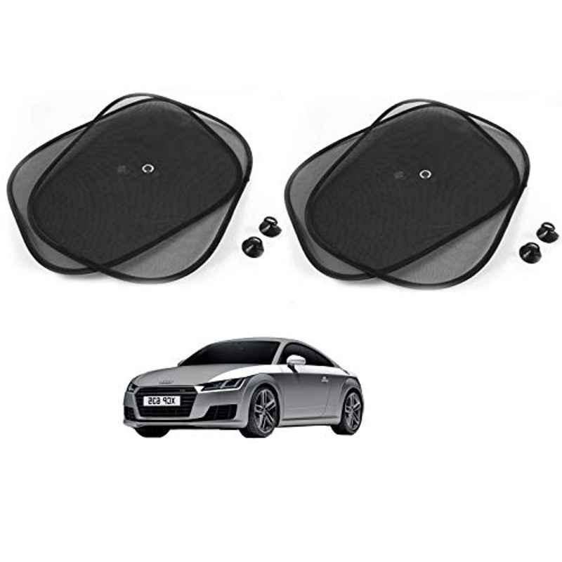 Kozdiko 4 Pcs Black Chipokoo Car Window Sunshade Curtain Set for Audi TT, koz_79320