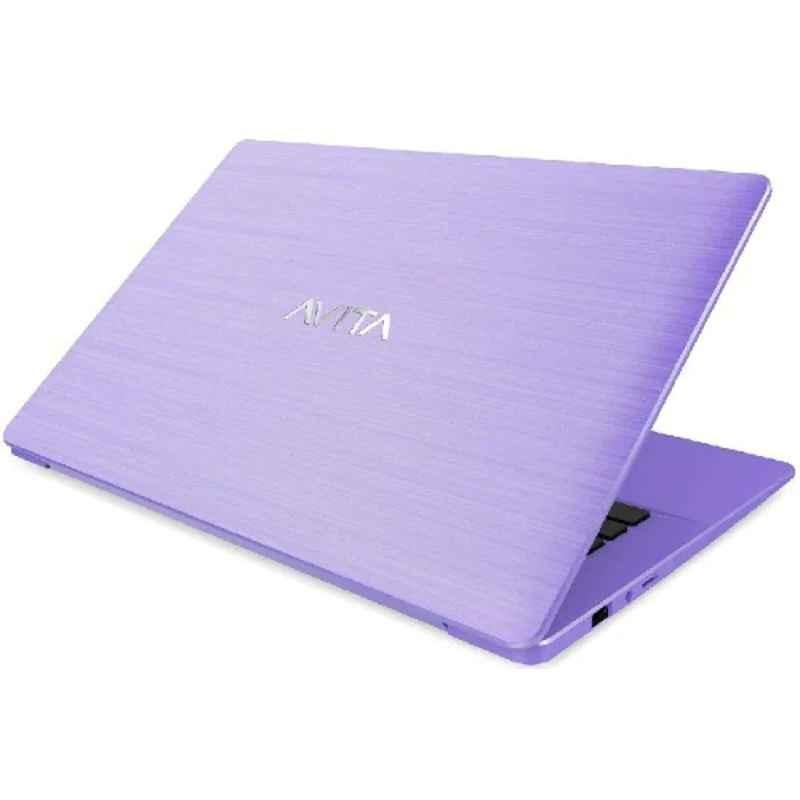 Avita Pura AMD Ryzen 5 8GB/512GB SSD 14 inch Glossy Purple Laptop, NS14A6MEV561-GPGYB
