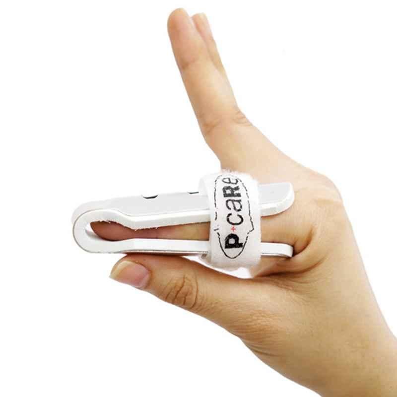 P+caRe Silver & White Finger Splint, B2021, Size: Universal