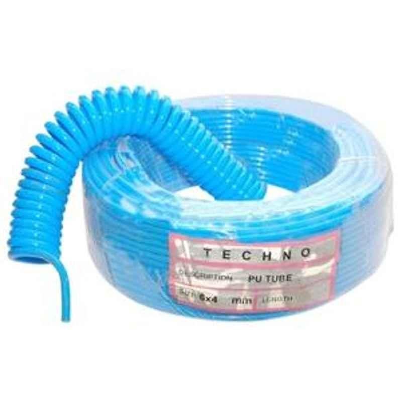 Techno 14 mm Diameter Blue Colour 100 M Length PU Tube