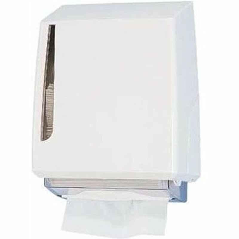 Intercare Prima Inter Fold Tissue Dispenser, Plastic, White