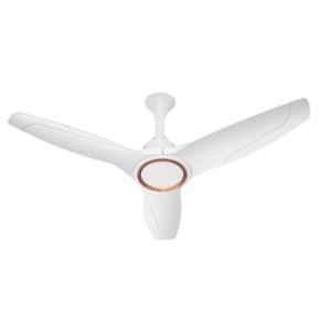 Airelec Gloria Raga 30W 310rpm 5 Star White 3 Blade BLDC Ceiling Fan with Remote & 2 Years Warranty, AIRABSR1-01, Sweep: 1200 mm
