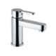 Jaquar Fusion Black Matt 450mm Lever Extended Basin Mixer without Popup Waste System, FUS-BLM-29023B