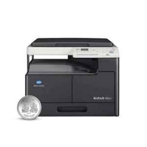 Konica Minolta Bizhub 165en A3 |Silver Coin Free| All-in-One Monochrome Photo Copier Machine Printer, 16ppm, Networking & Platen Cover, WMPLKOL001