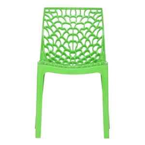 Supreme Web 38.5x80.2x47.8cm Plastic Green Chair, SUPWEBGRN10