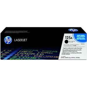 HP 125A Black LaserJet Print Cartridge, CB540A