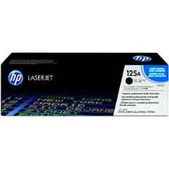 HP 125A Black LaserJet Print Cartridge, CB540A