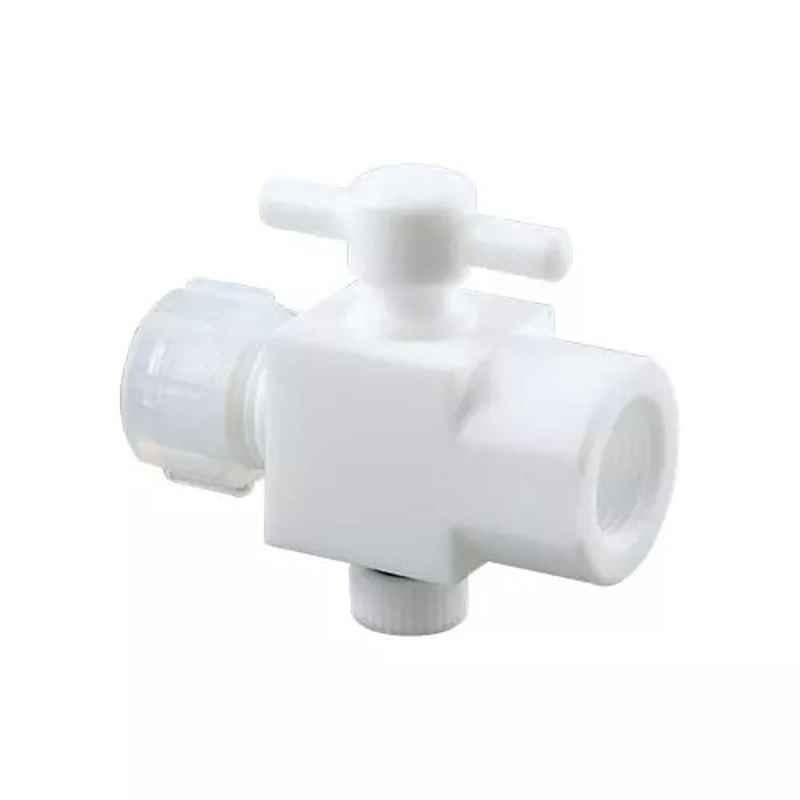Lab Plus YK Connection Half Internal Screw Cock, LP-3488