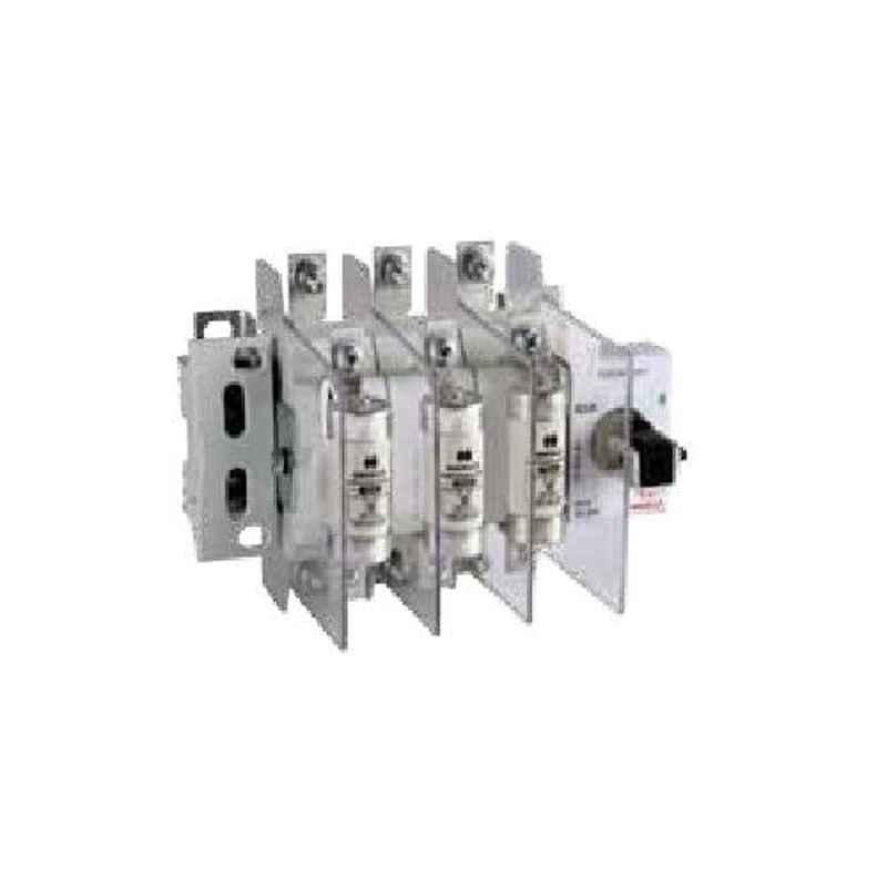 Havells 125A 415V Four Pole AC Open Execution with 4 Fuses DIN Type Switch Disconnector Fuse, IHKFFF4125