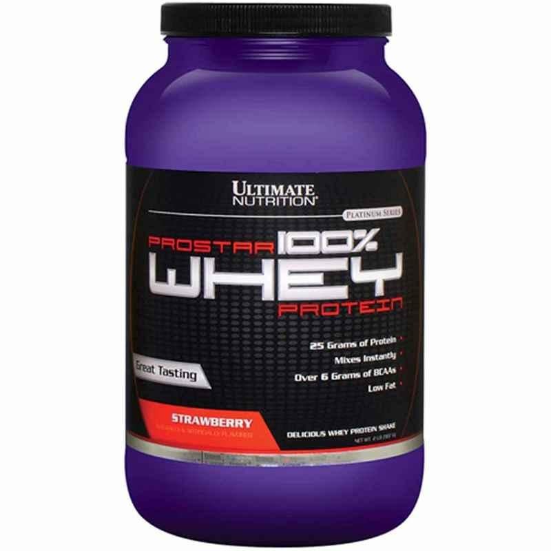 Ultimate Nutrition Prostar 2lbs Strawberry Whey Protein