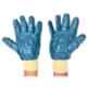 SSWW Blue Nitrile Coated Hosiery Gloves with Jurcy Cuff