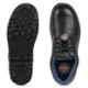 Liberty Warrior Leather Steel Toe Black Work Safety Shoes, 98-01-SSBA, Size: 8