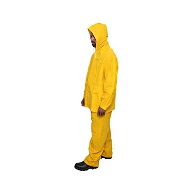 Captain 3XL Yellow Heavy Duty Rain Suit, B07P5QCSL9