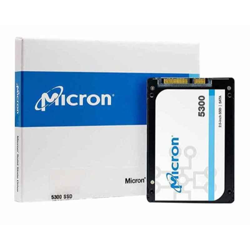 Micron 5300 PRO 7680GB SATA 2.5 inch (7mm) SED/TCG/eSSC Enterprise SSD (Tray), MTFDDAK7T6TDS-1AW16ABYYT
