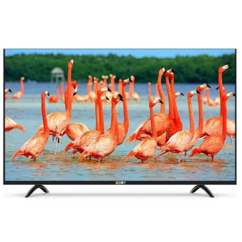 Cenit 65 inch Black 4K Ultra HD Android Smart TV with Voice Command, CG65SUHD