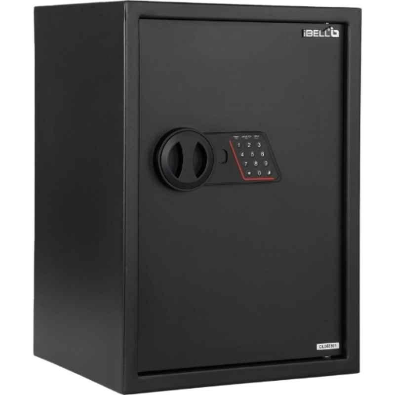 iBELL SL-50B 50 Litre Metal Black Digital Electronic Safe Locker for Personal & Office Use