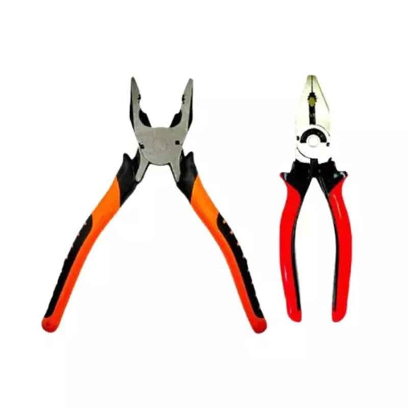 Sky Blue 2 Pcs 7.8 inch Lineman Plier Combo, SBE_PLIER_COMBOS_COMBO_558