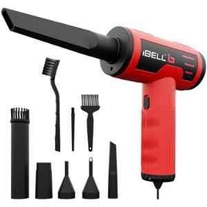 iBELL AD20-10 220W Red & Black Compressed Air Duster with Nozzles, AD2010S000