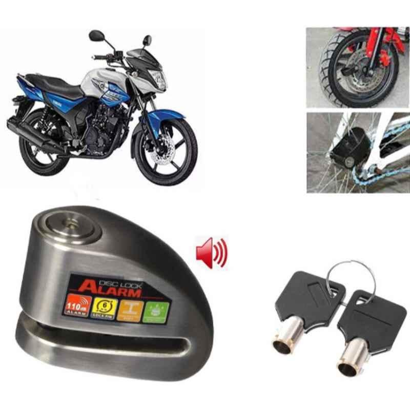 Auto Pearl Steel Black Anti-Theft Alarm Disc Brake Lock for SZ RR V2.0, Lock_843