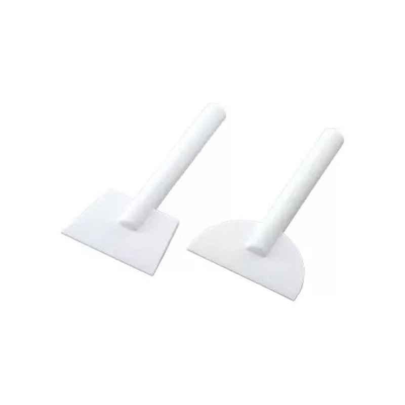 Lab Plus PTFE Spatula 160mm Half moon 75x45 mm, LP-5334