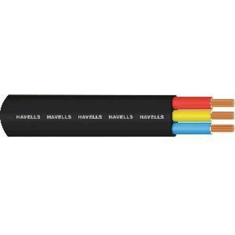 Havells Submersible Flat Cable 3 Core 100 m 1.5 Sq.mm WHPNDSKB31X5