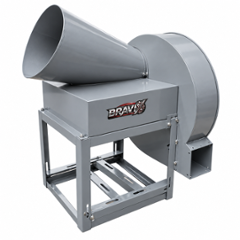 Bravix 1000kg/hr Mild Steel Banana Tree Shredder Machine with 3HP Motor