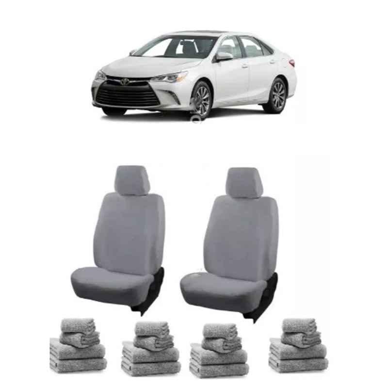 Oscar Grey Aut-Sn-4428 Towel 1 Pcs\\Set Toyota Camry Car Seat Cover