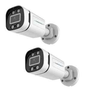 Cybernautt CNA-B24IR4LVP 2.4MP HD Color View Bullet Camera with IP66 Weatherproof, Night Colour View & 2 Years Warranty (Pack of 2)