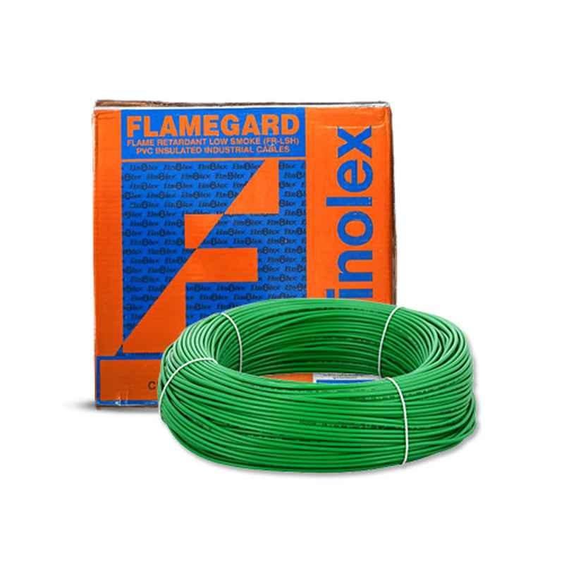 Finolex 1.5 Sqmm 90m Green Single Core FR-LSH PVC Insulated Industrial Cables, 10114