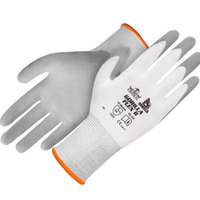 Empiral M143720121 Flex Ii Polyester Safety Gloves, Size: L