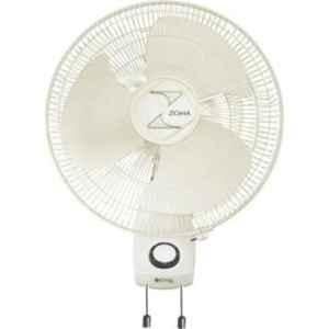 Zigma Max 50W Ivory Ultra High Speed 3 Blade Wall Fan, Sweep: 400 mm