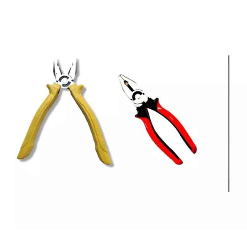 Sky Blue 2 Pcs 7.8 inch Lineman Plier Combo, SBE_PLIER_COMBO_MOD_01709