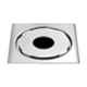 Sanjay Chilly SK-SGDG-127 5 inch Stainless Steel 304 Square Floor Drain with Waste Pipe Hole, SC99000528
