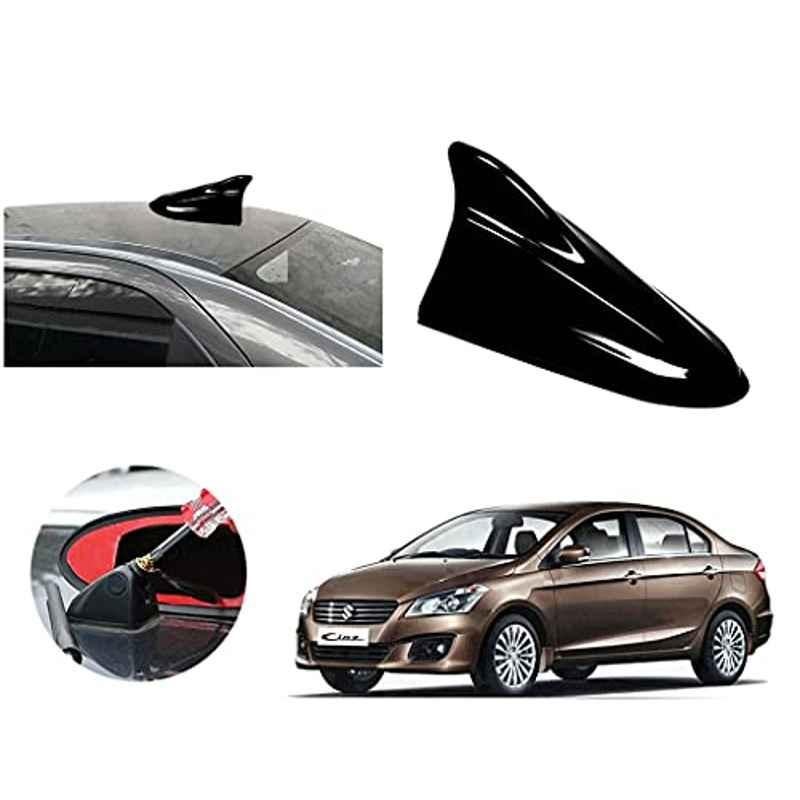 Auto Pearl ABS Black Universal Replacement Shark Fin Car Roof Antenna For Maruti Suzuki Ciaz