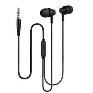 Punnk Funnk Matt21 In-Ear Black Wired Earphones with Mic