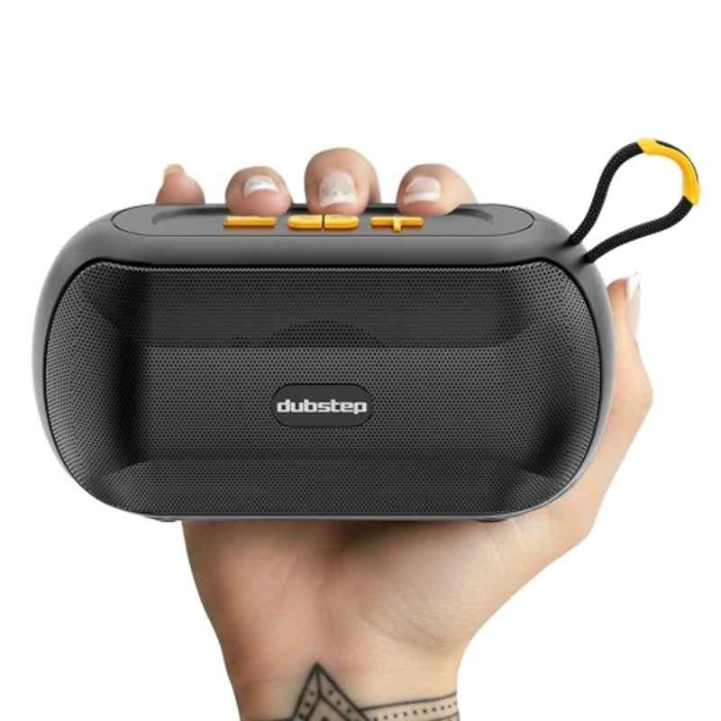Dubstep Pop 1400 14W 52mm Black Bluetooth Speaker with 16 hrs Playback Time