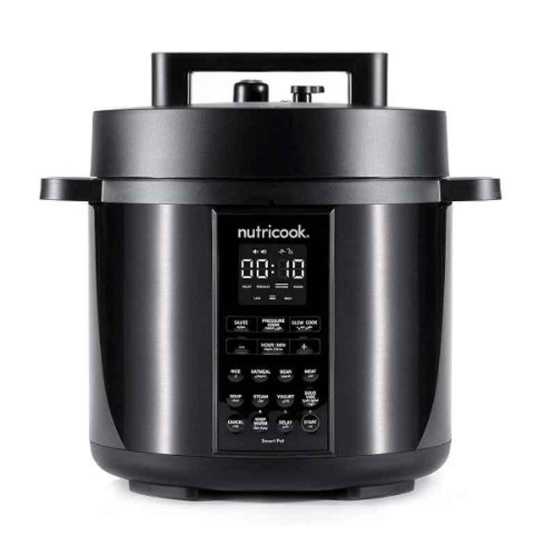 Nutricook 1000W 6L Black Smart Pot 2, NC-SP204K