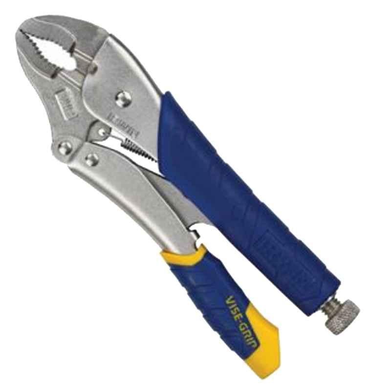 Irwin 7 WR 175mm Vice Grip Curved Jaw Locking Pliers With Wire Cutter, T07T