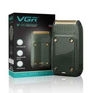 VGR V-353 Green Professional Ultra Thin Rechargeable Razor with 60min Run Time