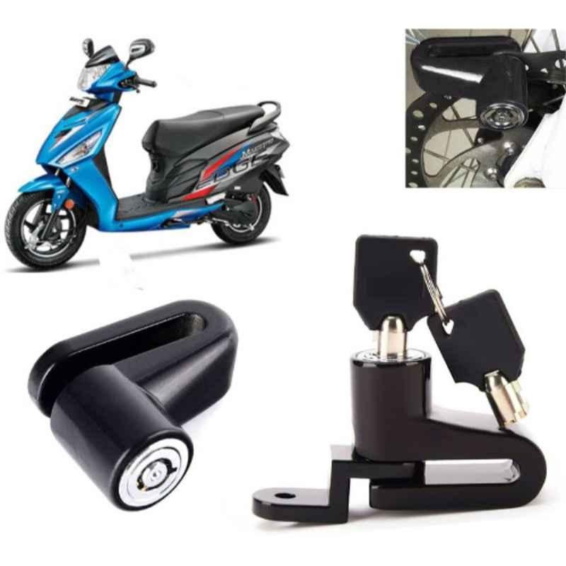 Auto Pearl Steel Heavy Duty Anti Theft Disc Brake Lock for Maestro Edge 110 BS6, Lock_252