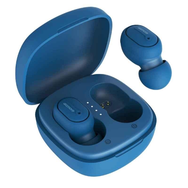 Gizmore GIZBUD 805 Plastic Blue True Wireless Bluetooth Earbuds