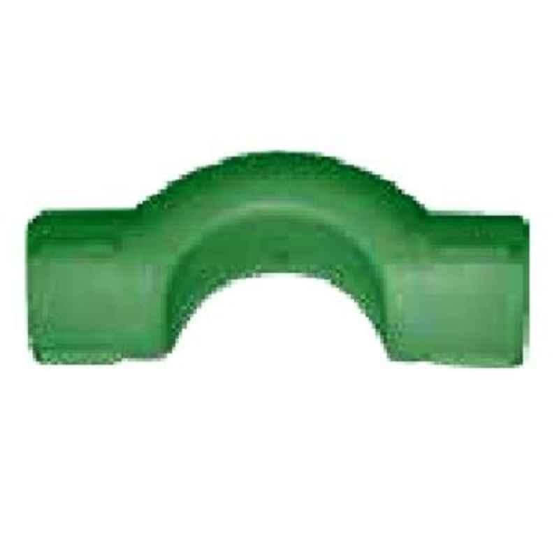 Hepworth 25mm PP-R Green Short Pipe Crossover with Socket, 4302902500222 (Pack of 500)