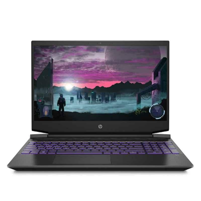 HP Pavilion 15-ec1050AX-1N1G4PA Shadow Black Laptop with AMD Ryzen 5 4600H/8GB RAM/256GB SSD/Nvidia GeForce GTX 1650 Ti Graphics & 15.6 inch FHD Display