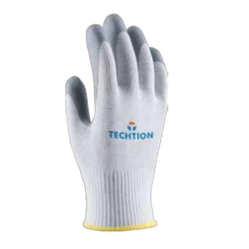 Techtion Nitrilon Air Multipro 15 Gauge Seamless Nylon Shell with Foam Nitrile Palm Coating Safety Gloves, Size: XL