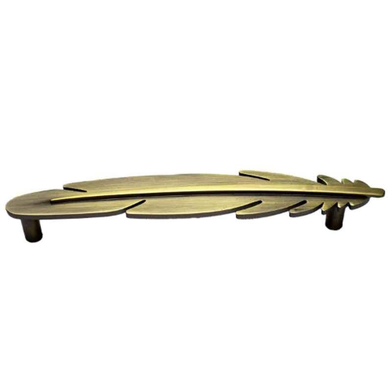 RAB 160mm Zinc Antique Brass Wardrobe Pull Handle, L16 A