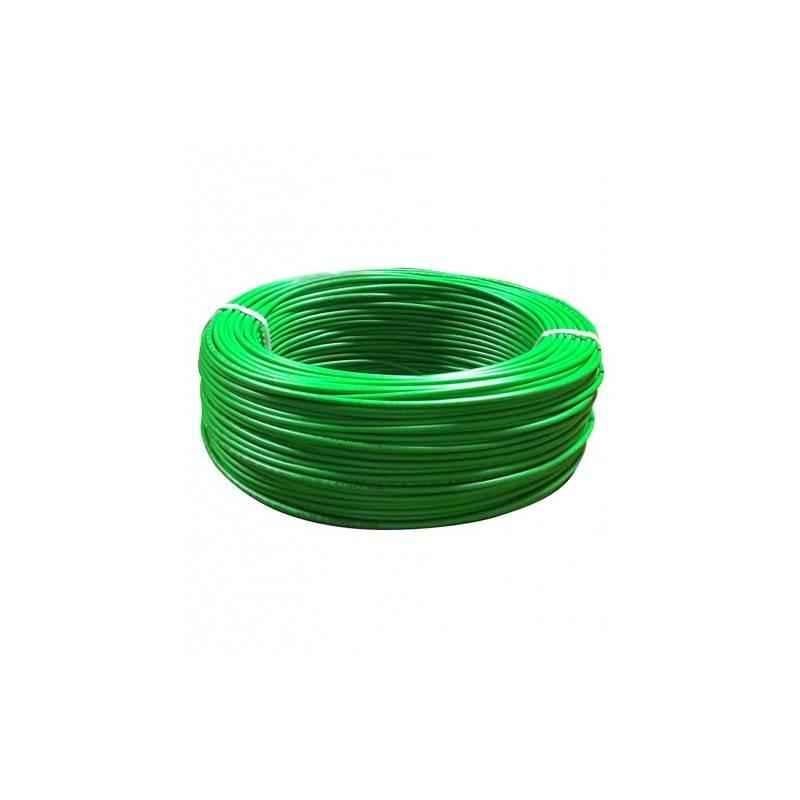 Urostar Livcare 1.5 Sqmm 90m Green Single Core Unsheathed Multistrand Cable, URLCHW150
